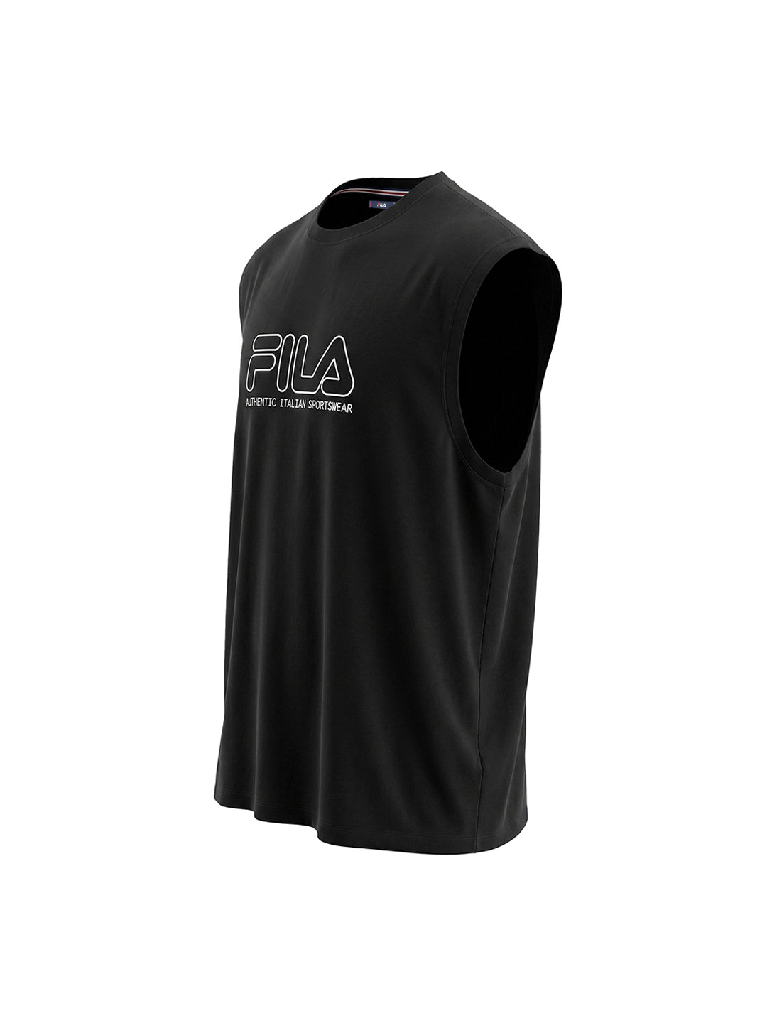 Fila Mens Black Andres Sleeve Less Tank