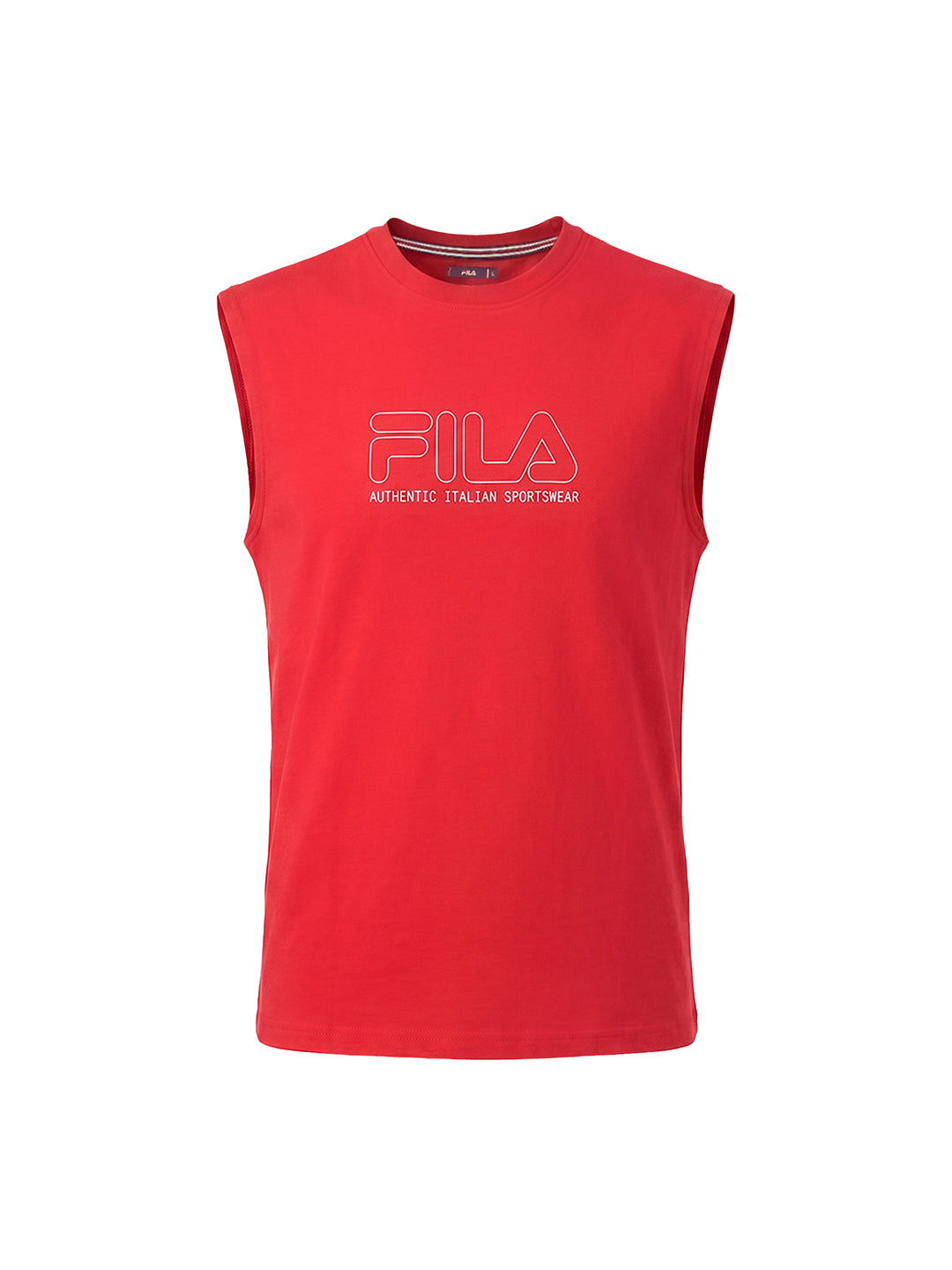 Fila Mens Red Andres Sleeve Less Tank
