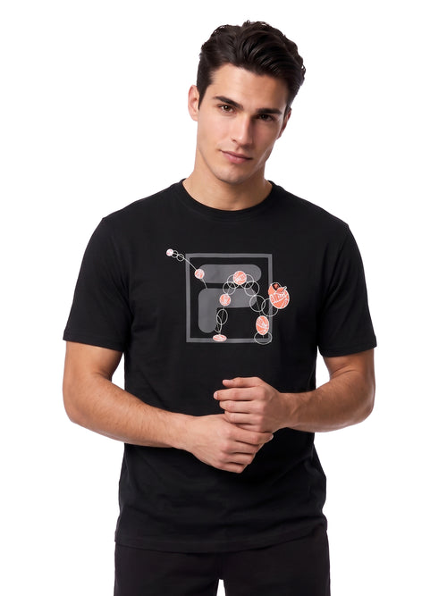 Fila Men Black Cowens T-Shirt