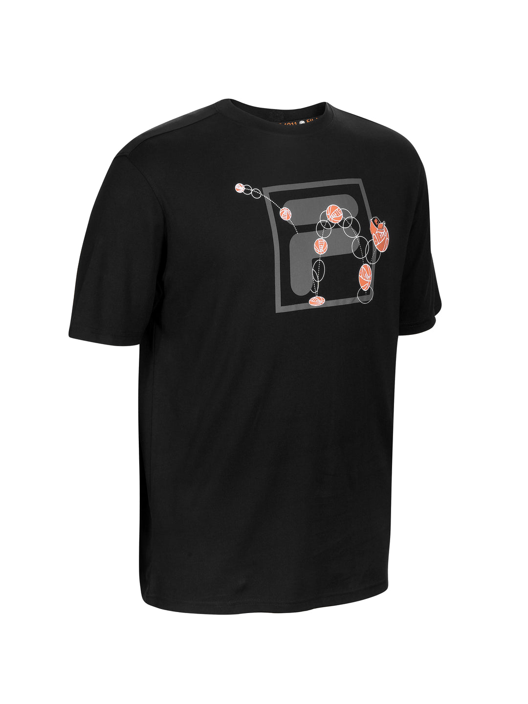 Fila Men Black Cowens T-Shirt