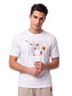 Fila Men White Cowens T-Shirt