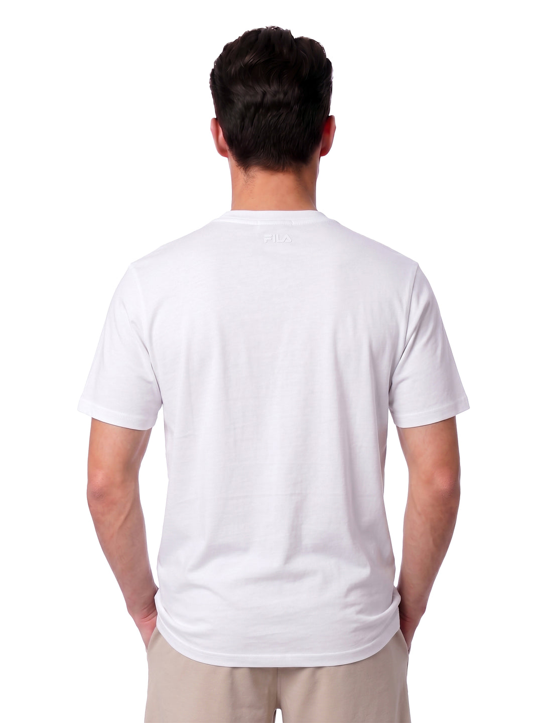 Fila Men White Cowens T-Shirt