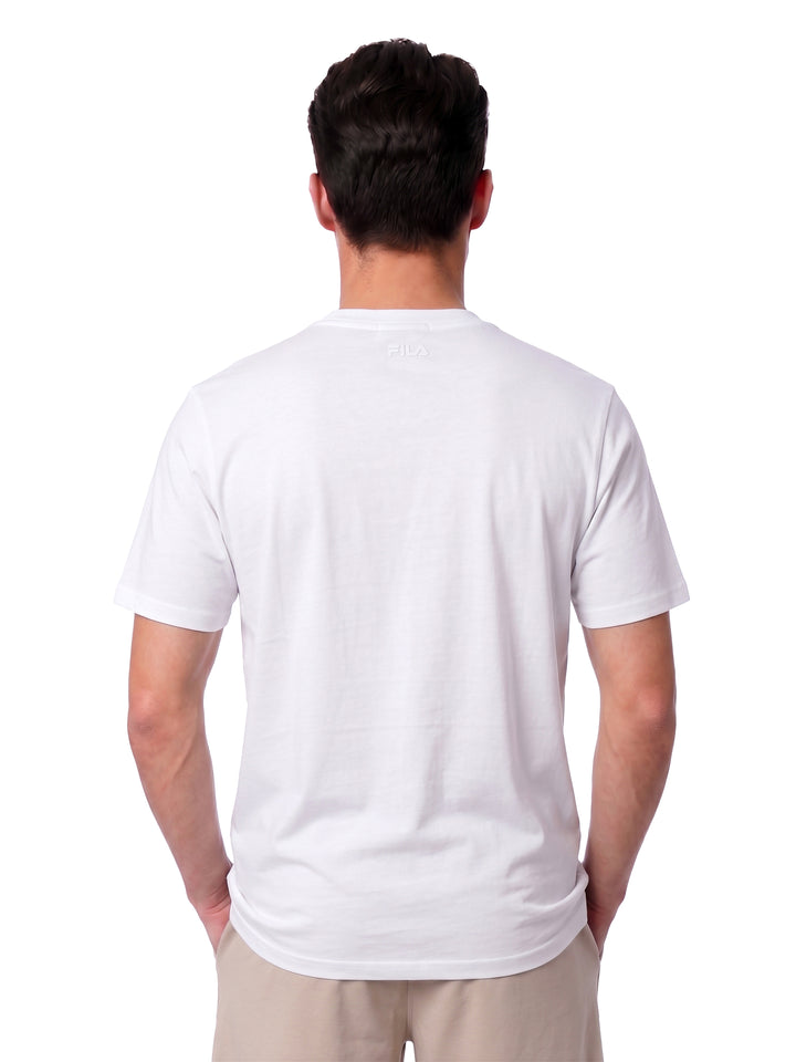 Fila Men White Cowens T-Shirt