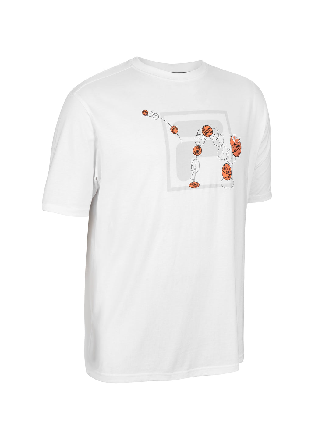 Fila Men White Cowens T-Shirt