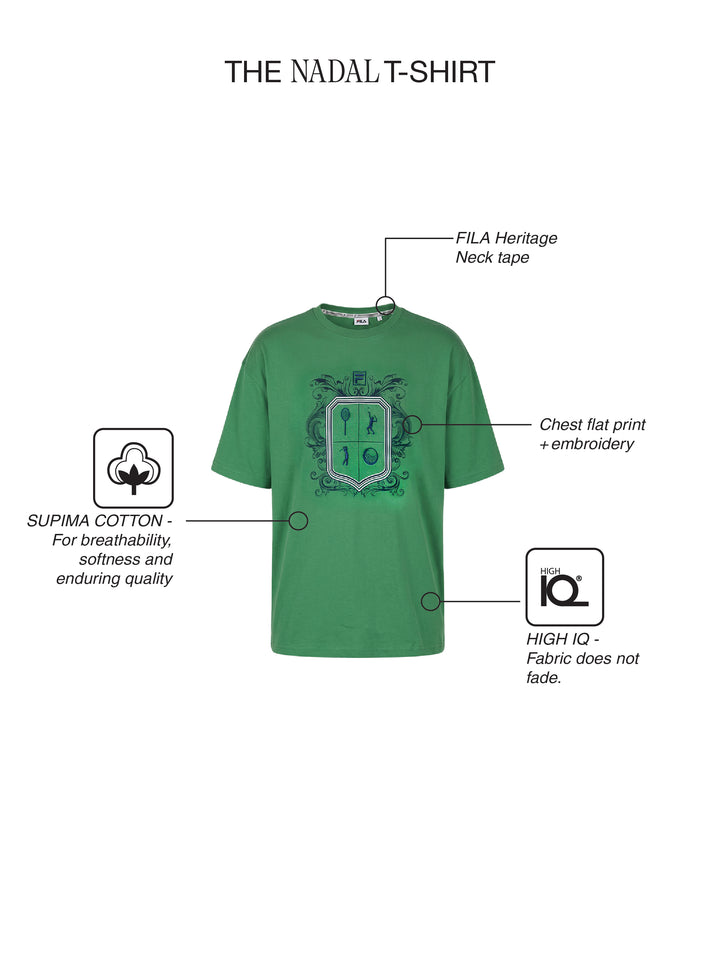 Fila Men Green Nadal T-Shirt