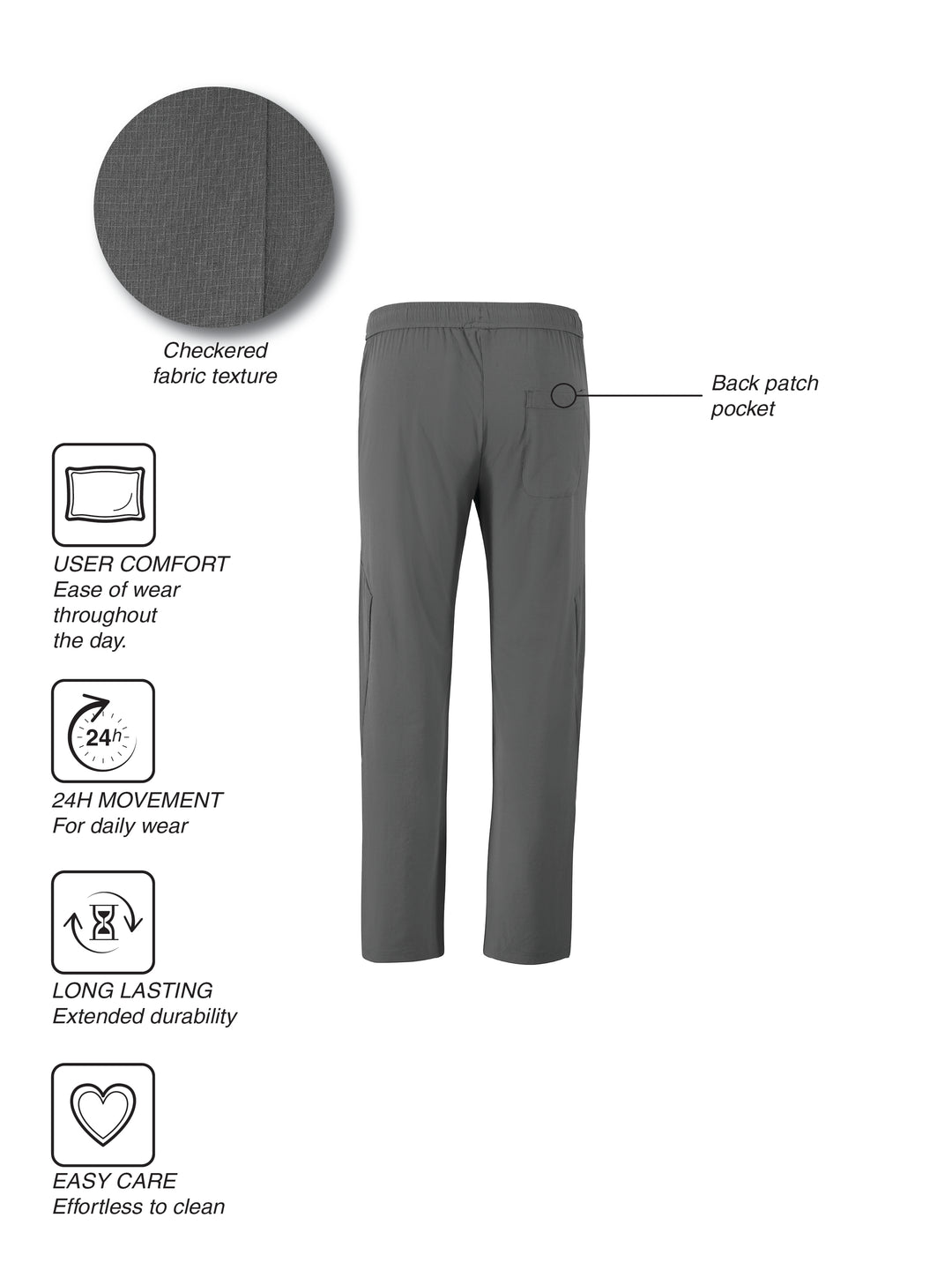 Fila Men Quietgrey Esary Track Pants