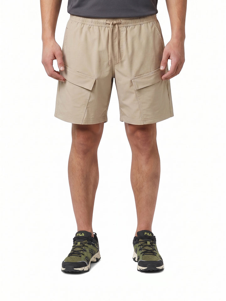 Fila Men Beige Connors Shorts