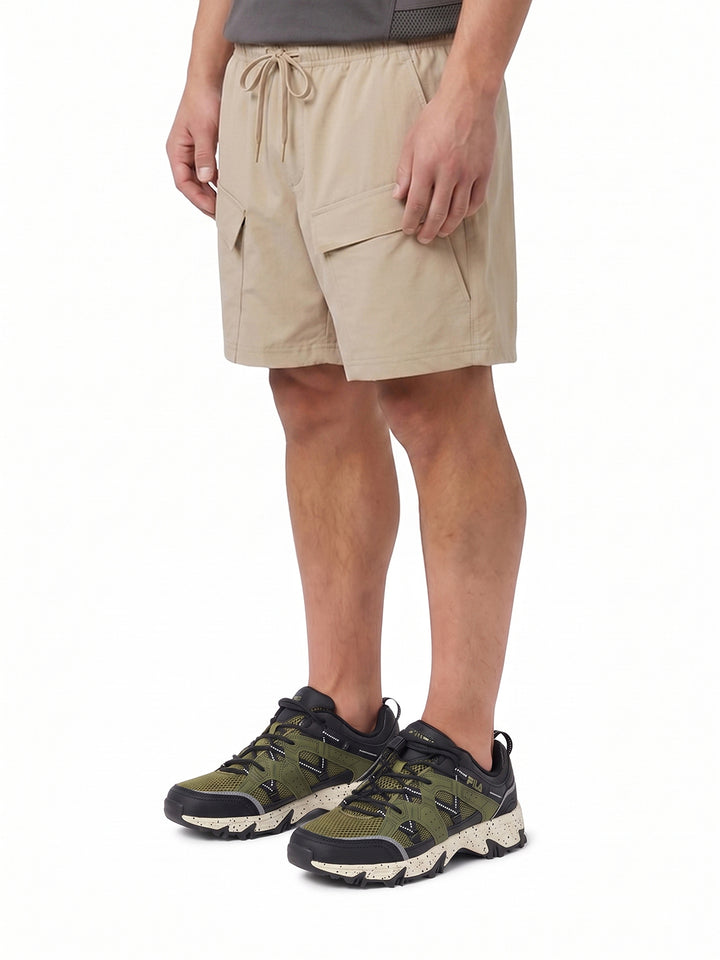 Fila Men Beige Connors Shorts