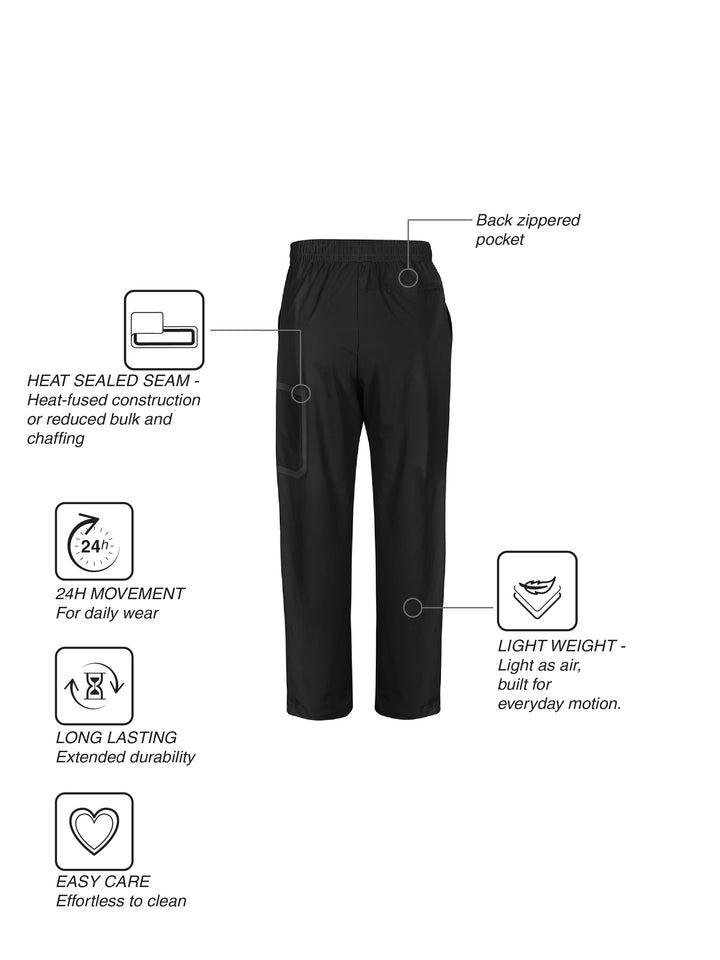 Fila Men Black Feder Track Pants