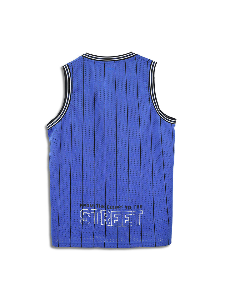 Fila Unisex Blue Walt Sleeve Less Tank