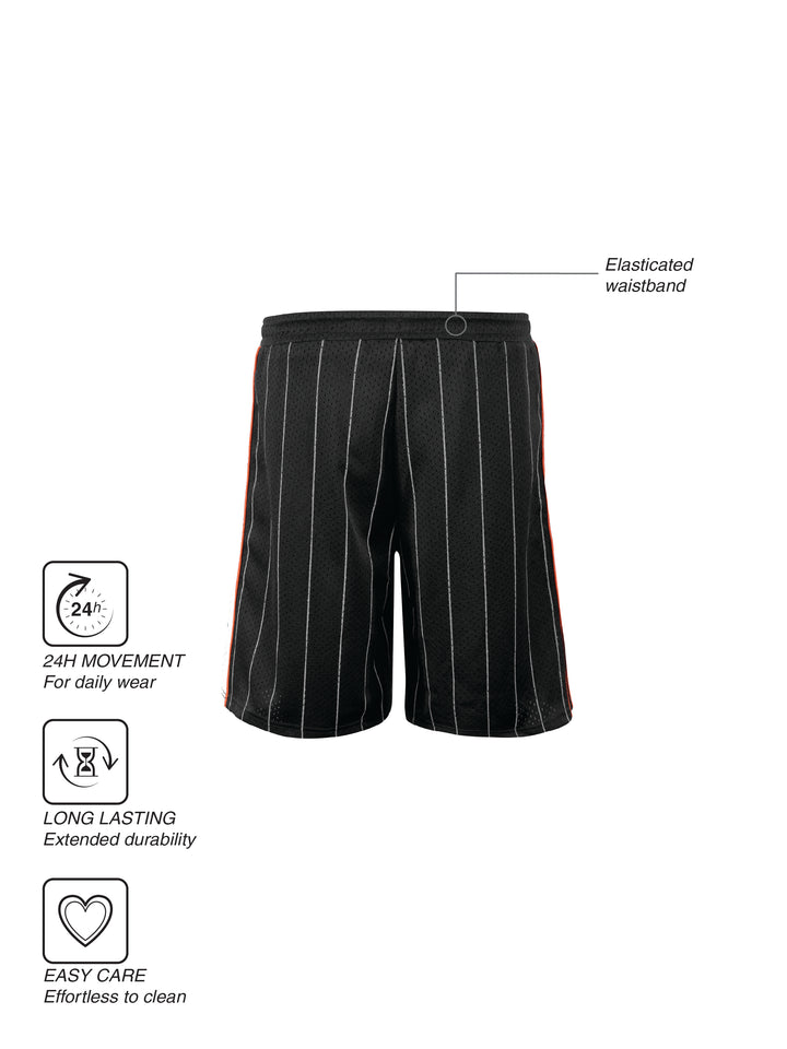 Fila Unisex Black Barkley Shorts