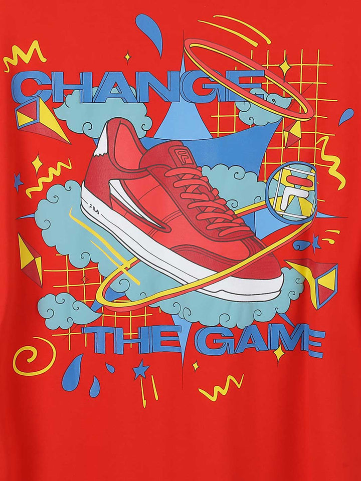 Fila Mens Red Ash Tee T-Shirts
