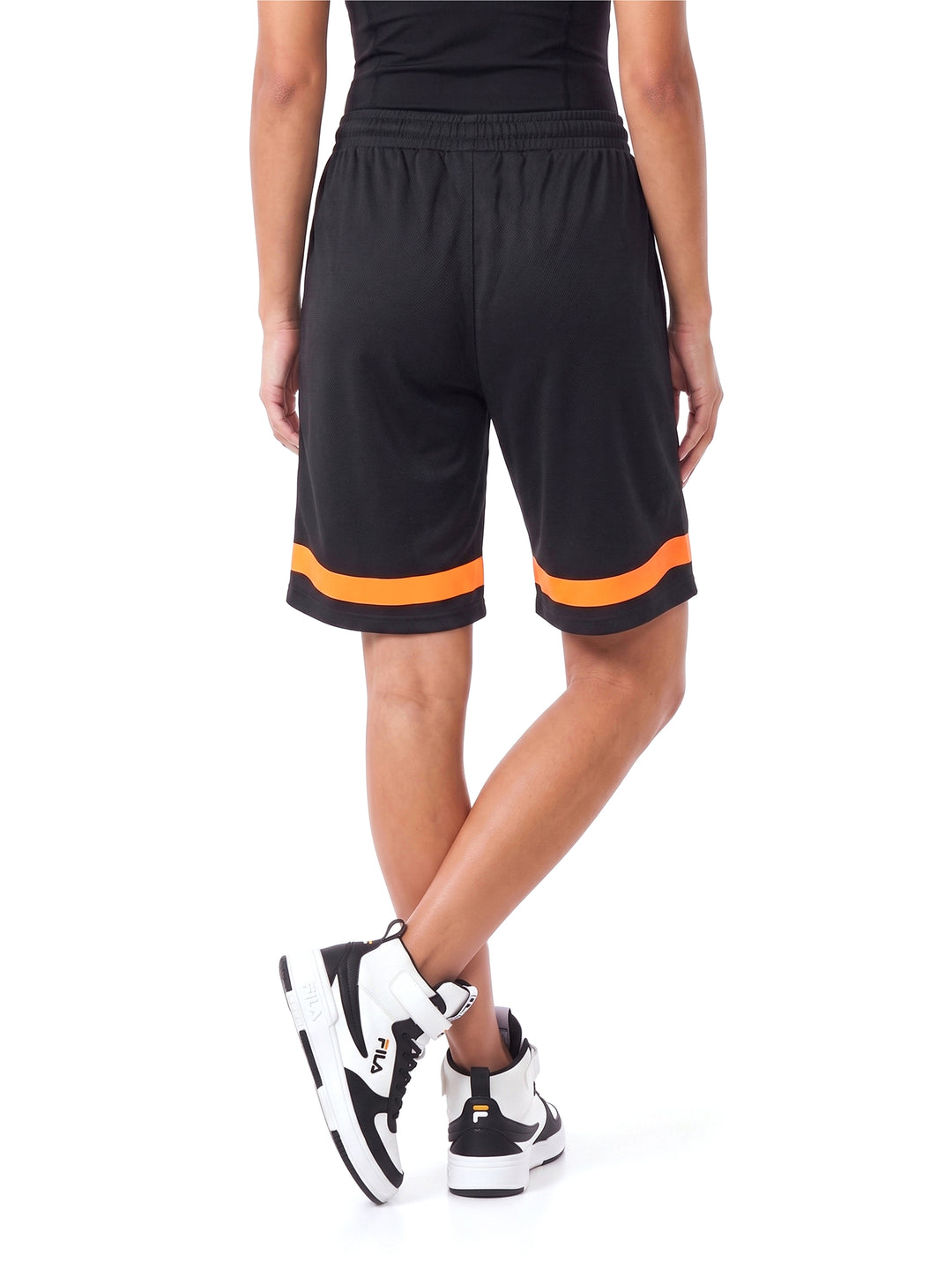 Fila Unisex Black Fames Shorts