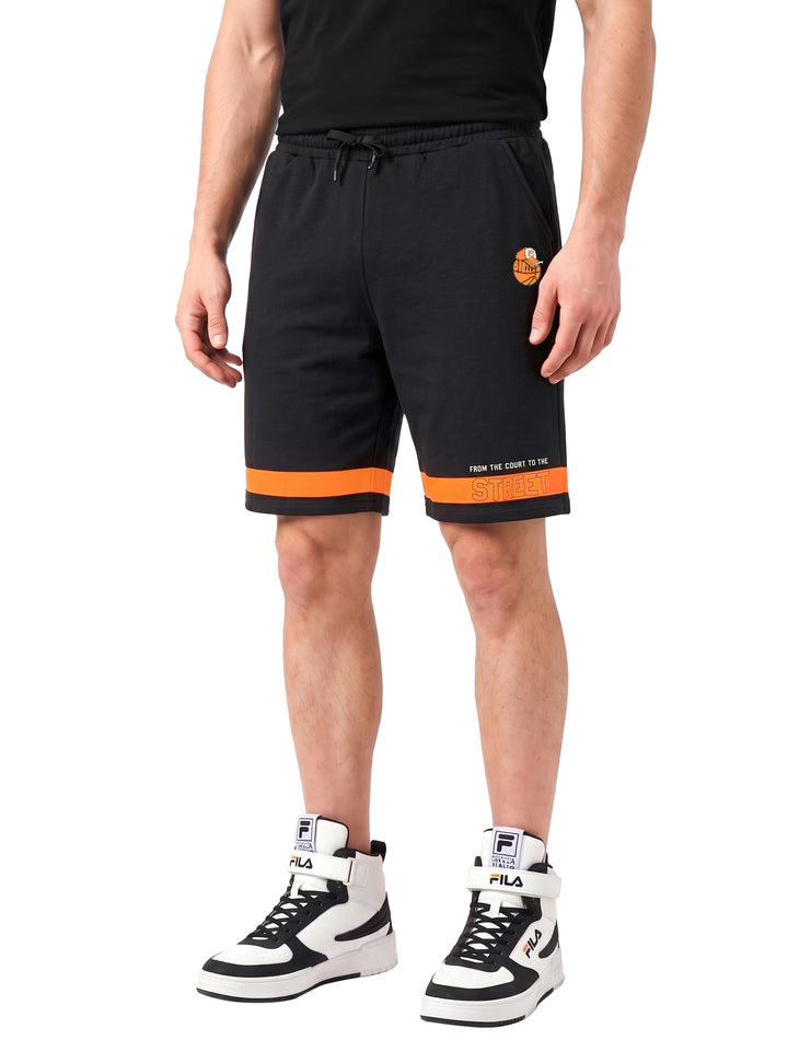 Fila Unisex Black Fames Shorts
