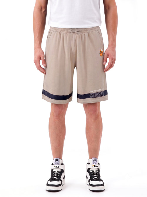 Fila Unisex Beige Fames Shorts