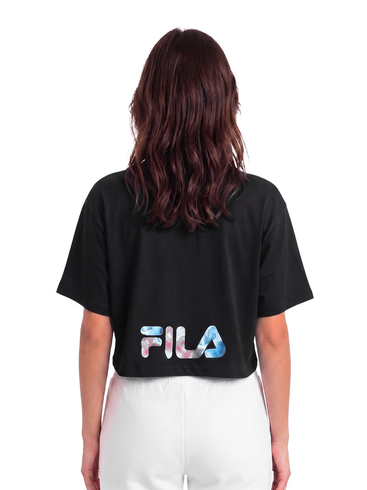 Fila Women Black Wilma T-Shirt