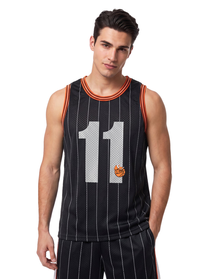 Fila Unisex Black Walt Sleeve Less Tank