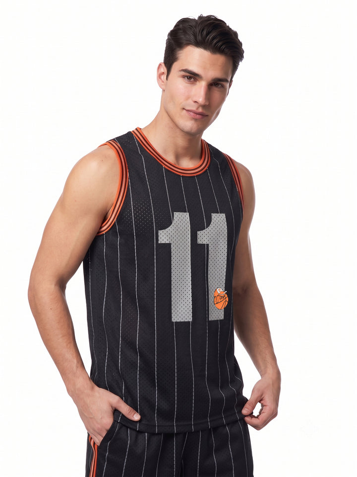 Fila Unisex Black Walt Sleeve Less Tank
