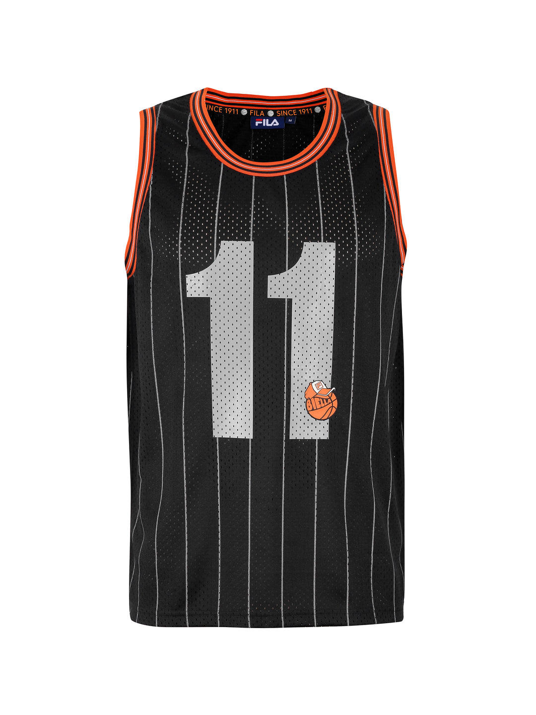 Fila Unisex Black Walt Sleeve Less Tank
