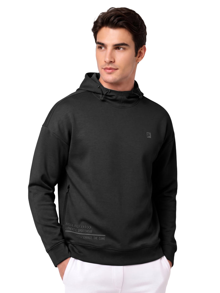 Fila Unisex Black Cosmic Sweatshirt