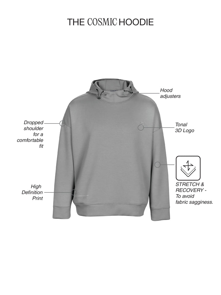Fila Unisex Grey Cosmic Sweatshirt