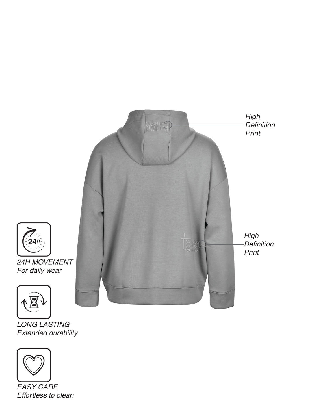 Fila Unisex Grey Cosmic Sweatshirt