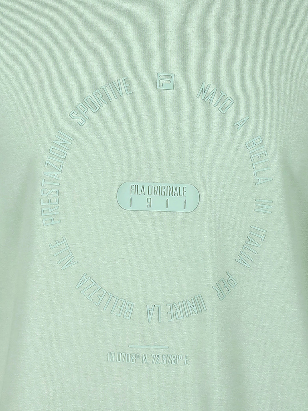 Fila Unisex Iceberg Green Bass Sweatshirt