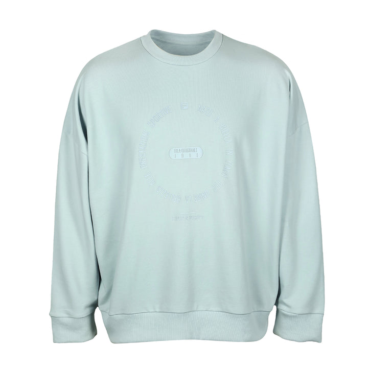 Fila Unisex Iceberg Green Bass Sweatshirt
