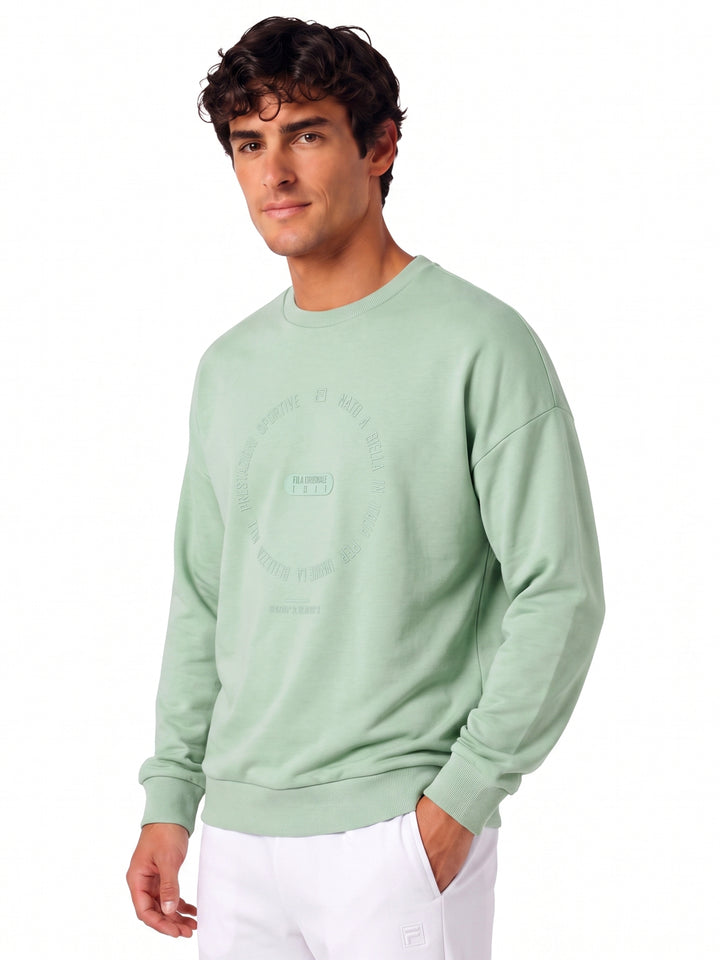 Fila Unisex Iceberg Green Bass Sweatshirt