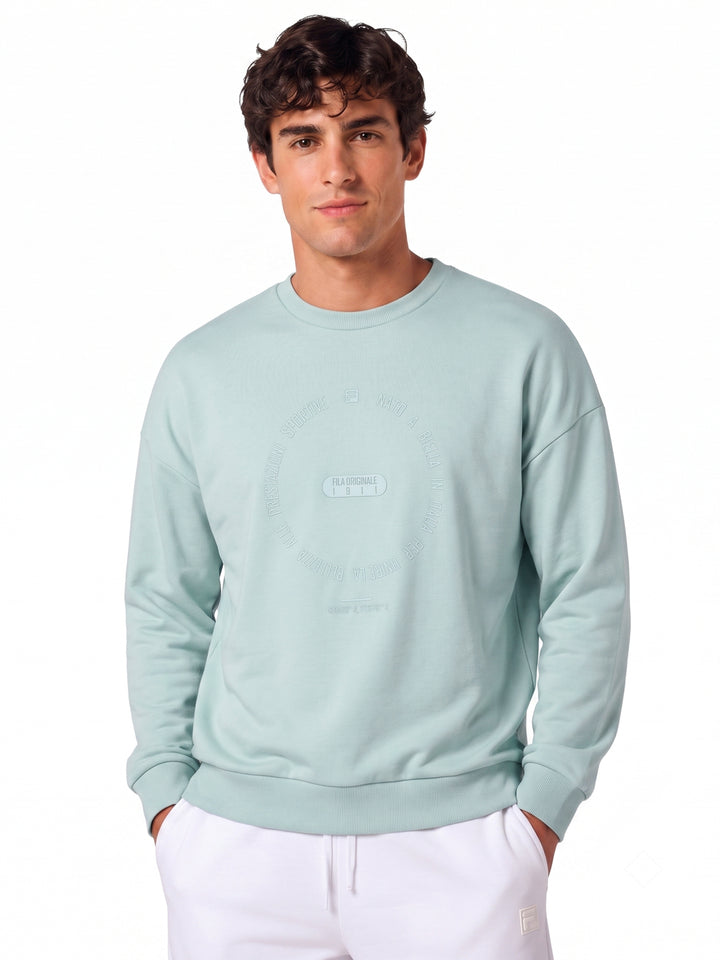Fila Unisex Blue Bass Sweatshirt