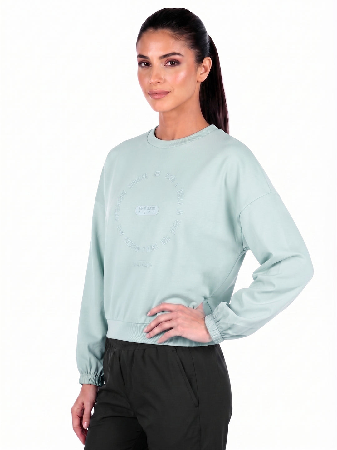 Fila Unisex Blue Bass Sweatshirt