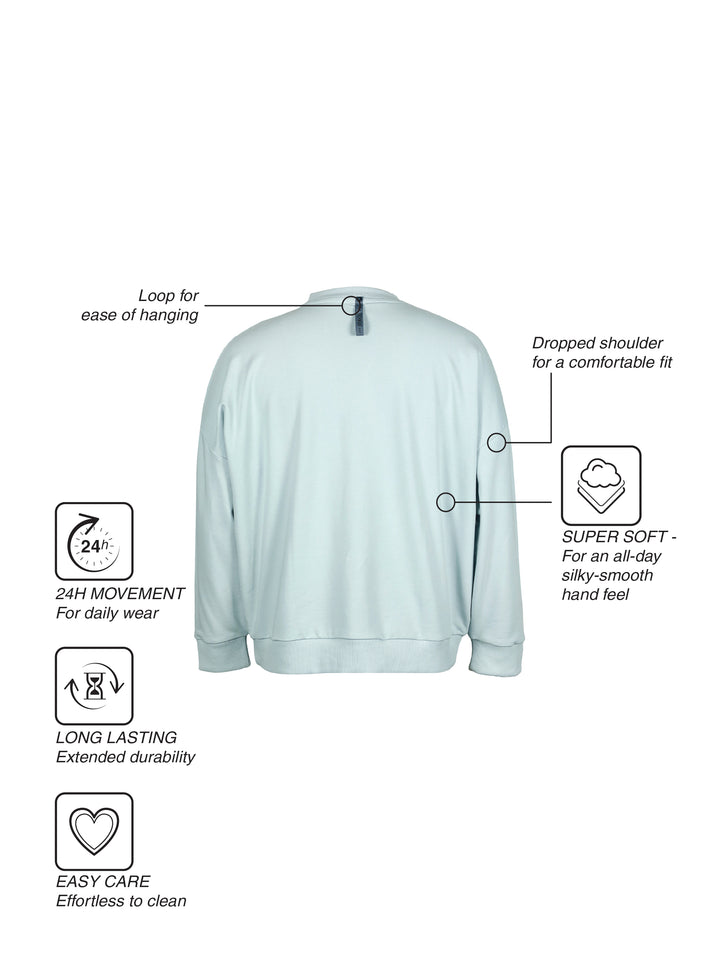 Fila Unisex Blue Bass Sweatshirt