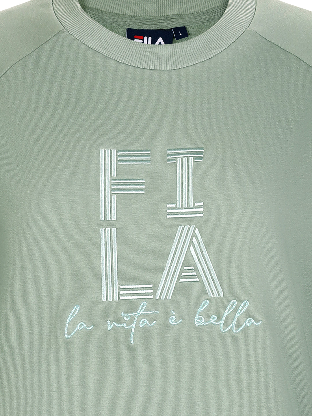 Fila Women Iceberg Green Aemi Sweatshirt