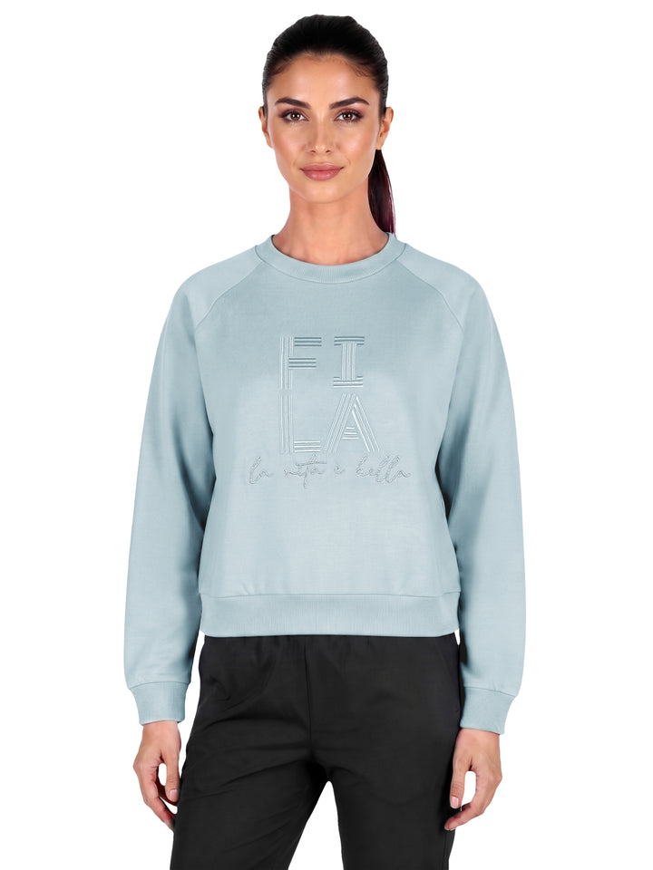 Fila Women Blue Aemi Sweatshirt