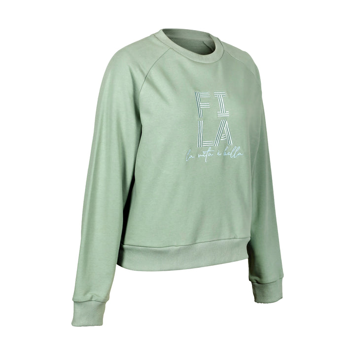 Fila Women Iceberg Green Aemi Sweatshirt