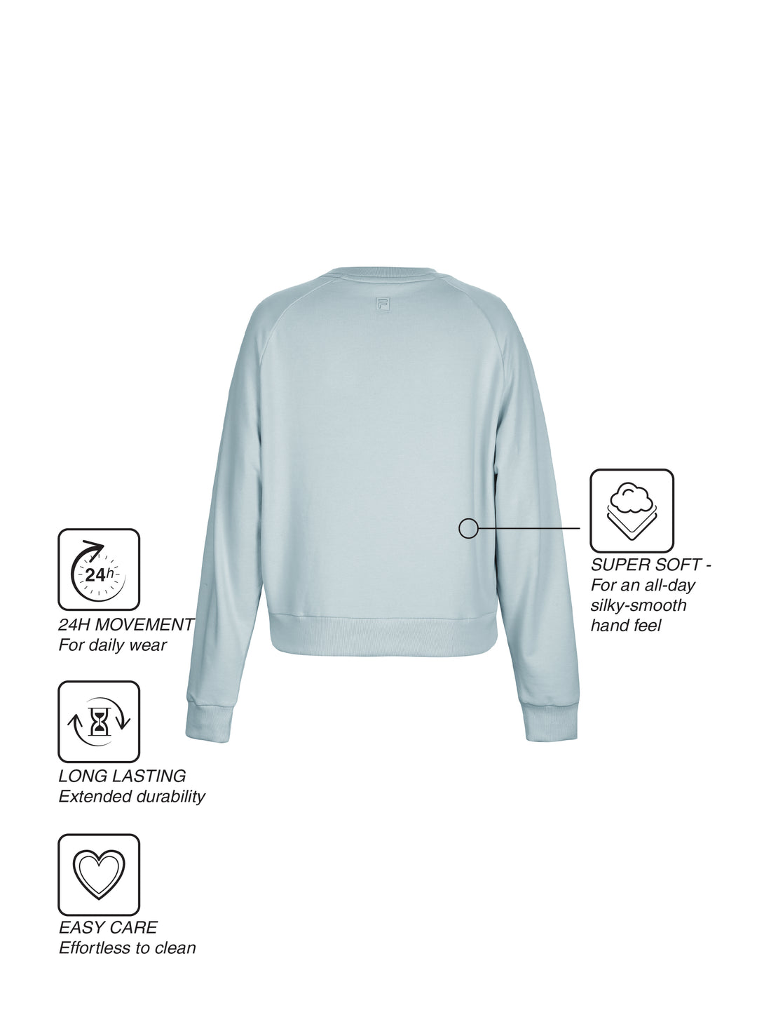 Fila Women Blue Aemi Sweatshirt