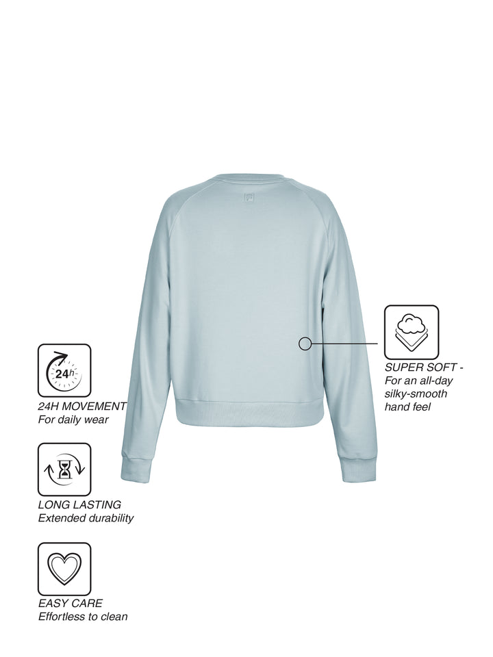 Fila Women Blue Aemi Sweatshirt