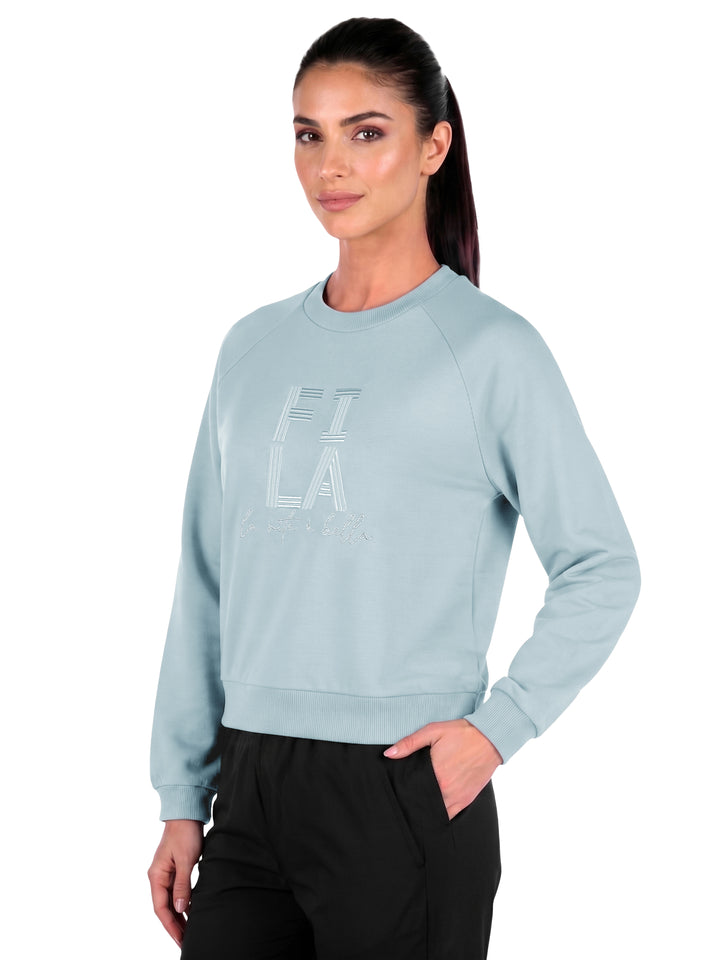 Fila Women Blue Aemi Sweatshirt