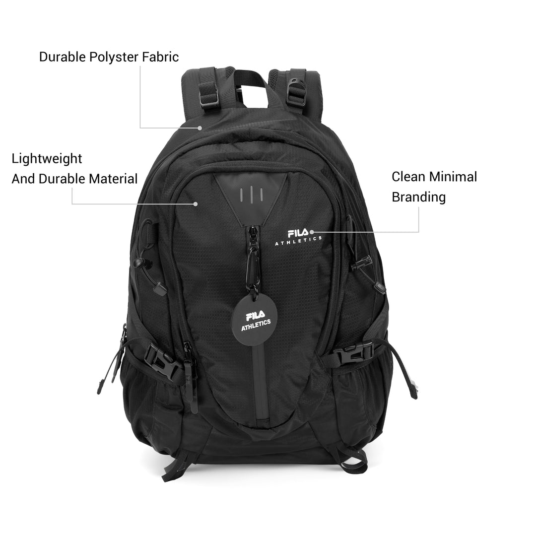 Fila Unisex Black Sanders Backpack