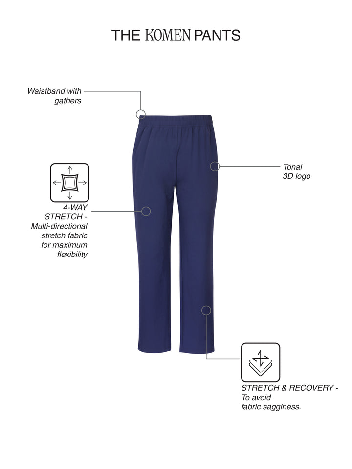 Fila Men Navy Komen Track Pants