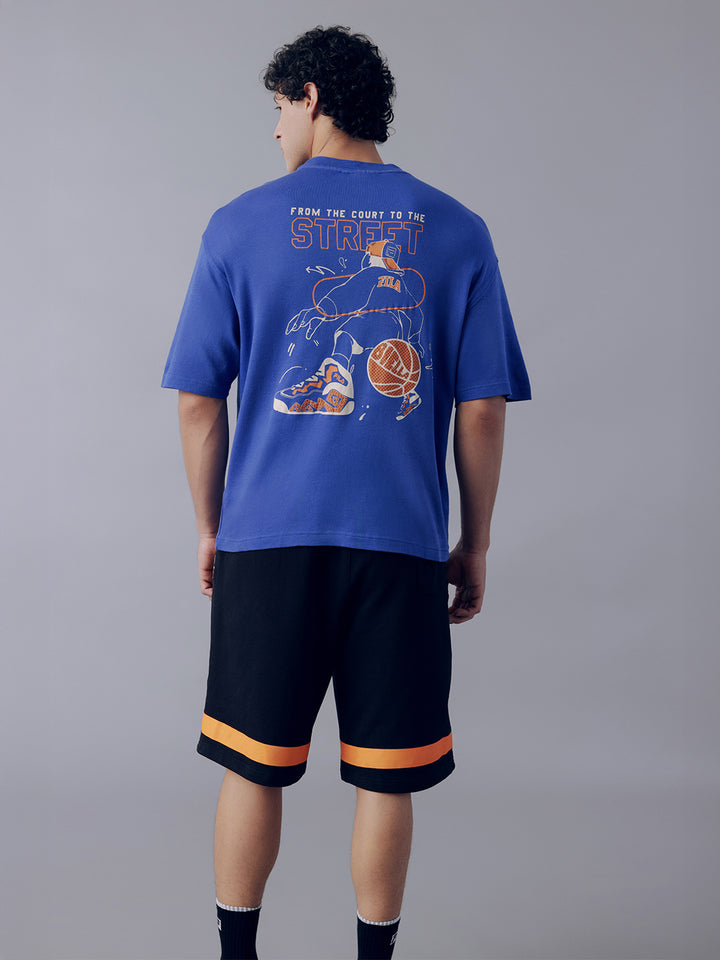 Fila Unisex Blue Reed T-Shirt