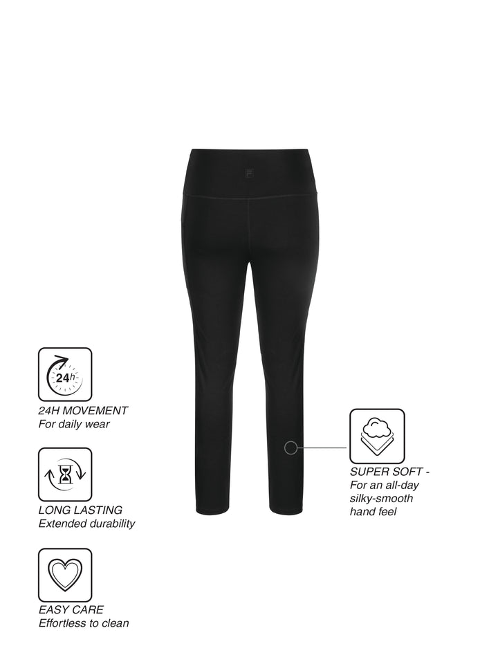 Fila Women Black Hillie Legging
