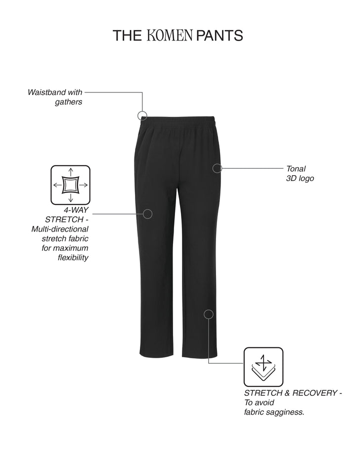 Fila Men Black Komen Track Pants