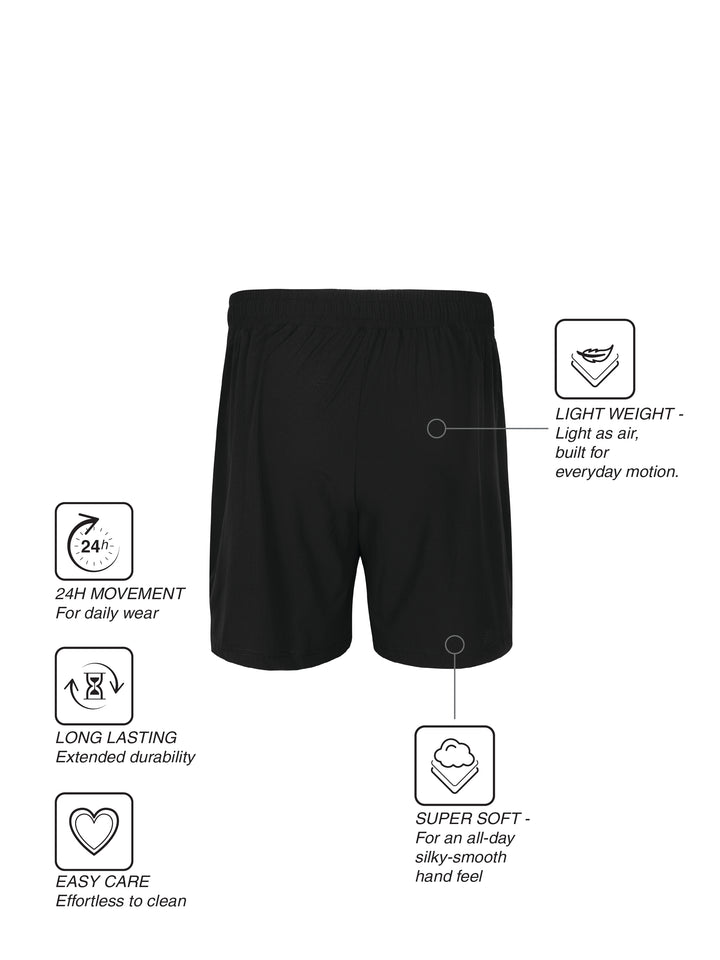 Fila Men Black Clarke Shorts
