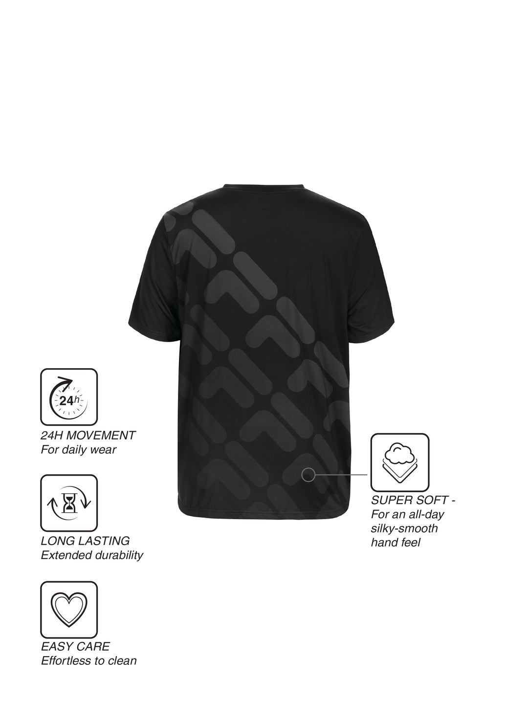 Fila Men Black Kenen T-Shirt