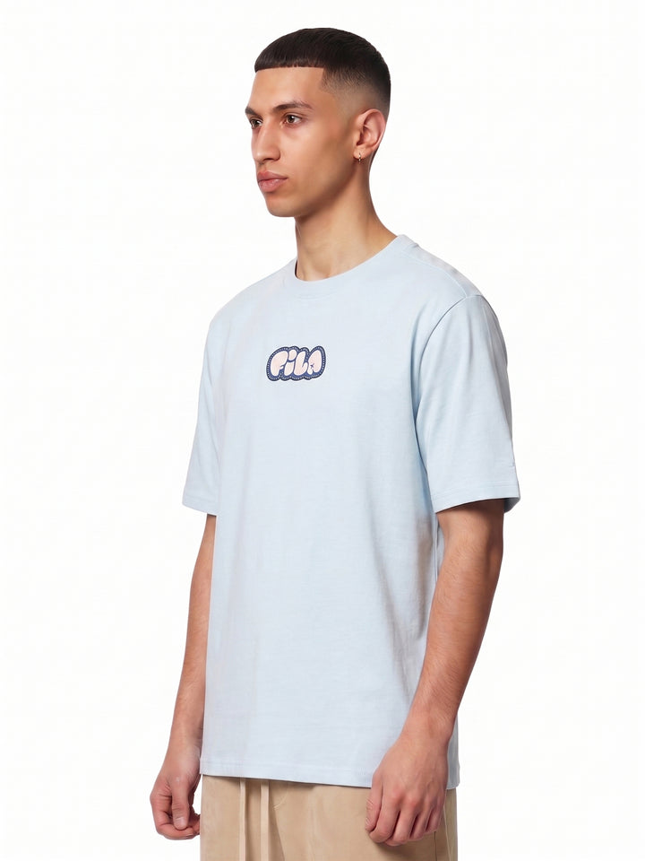 Fila Men Ice Blue Dolce Graphic T Shirt