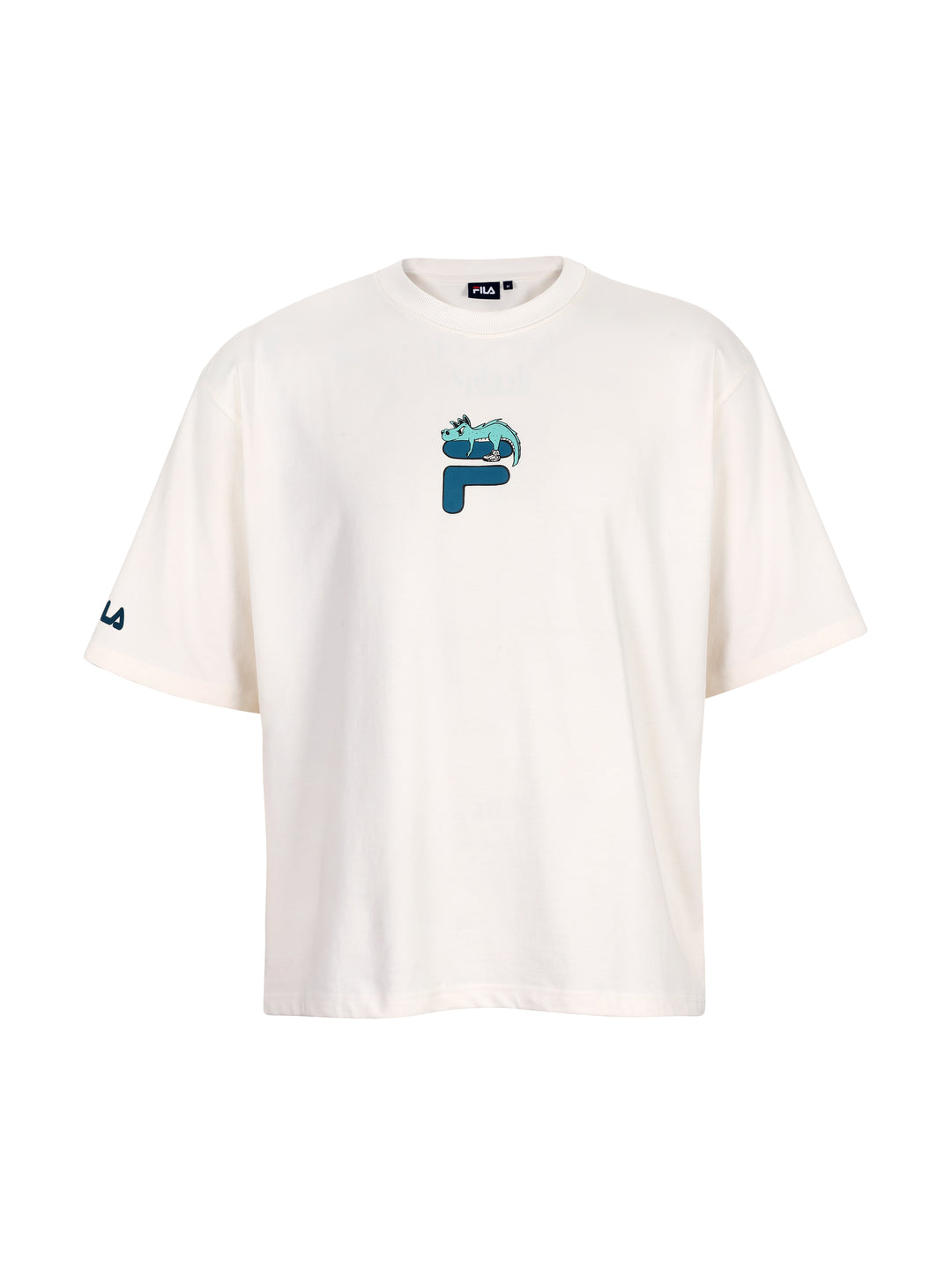 Fila Men Gardenia Dinno Knitted Tee Shirt