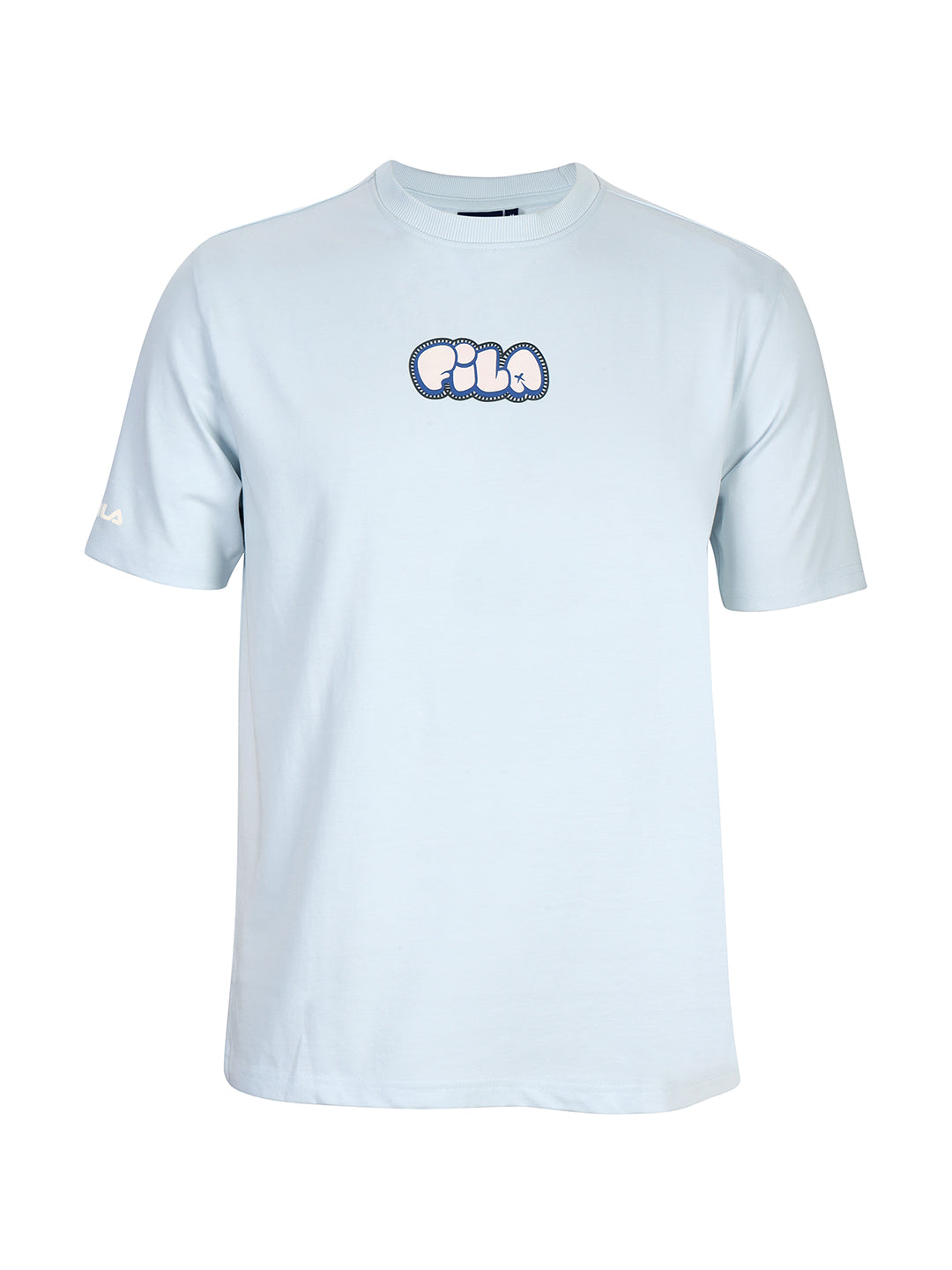 Fila Men Ice Blue Dolce Graphic T Shirt