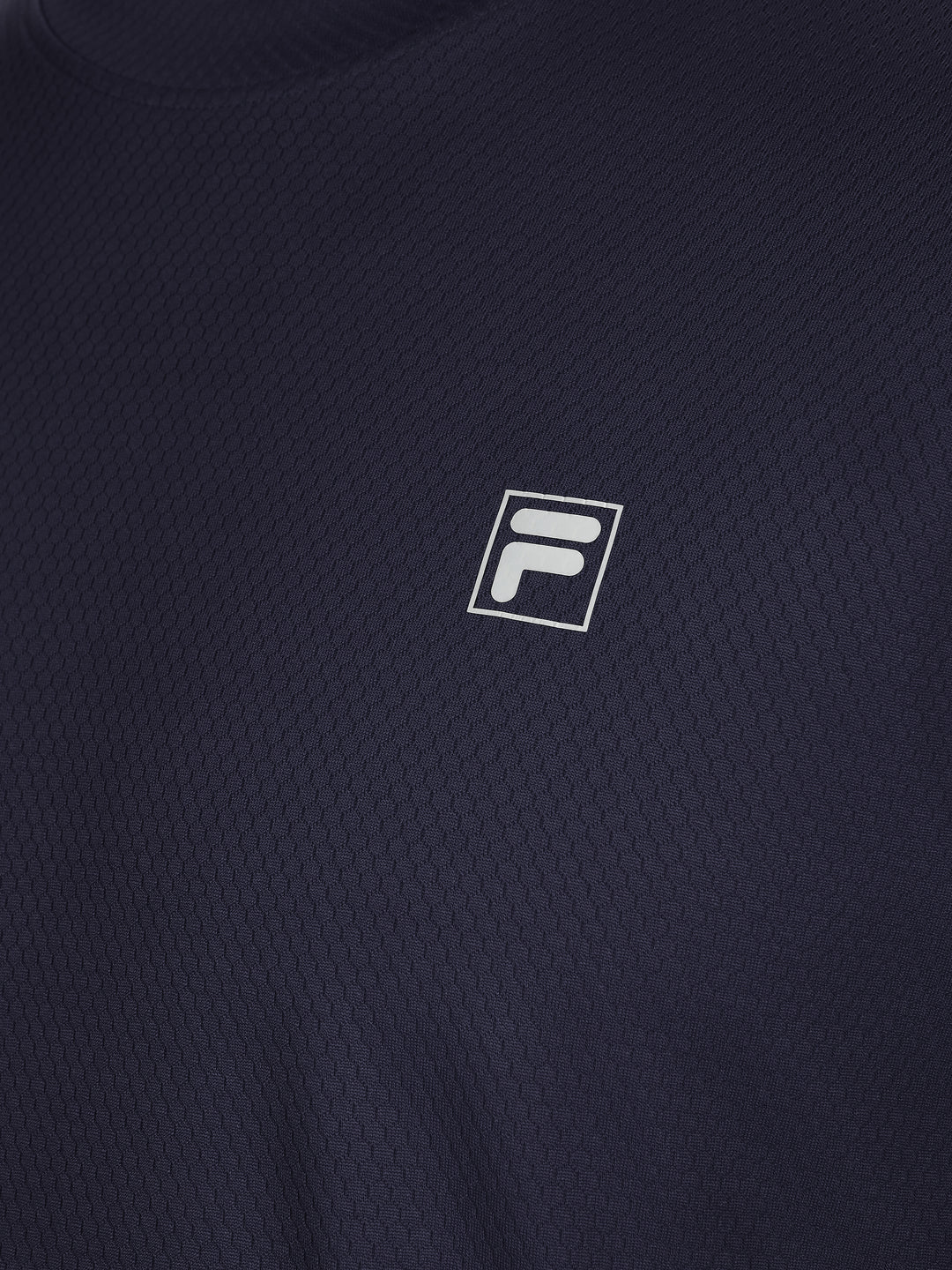Fila Men Navy Picco Tee Knitted Tee Shirt