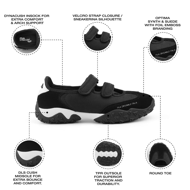 Fila Women Black Anna Shoes